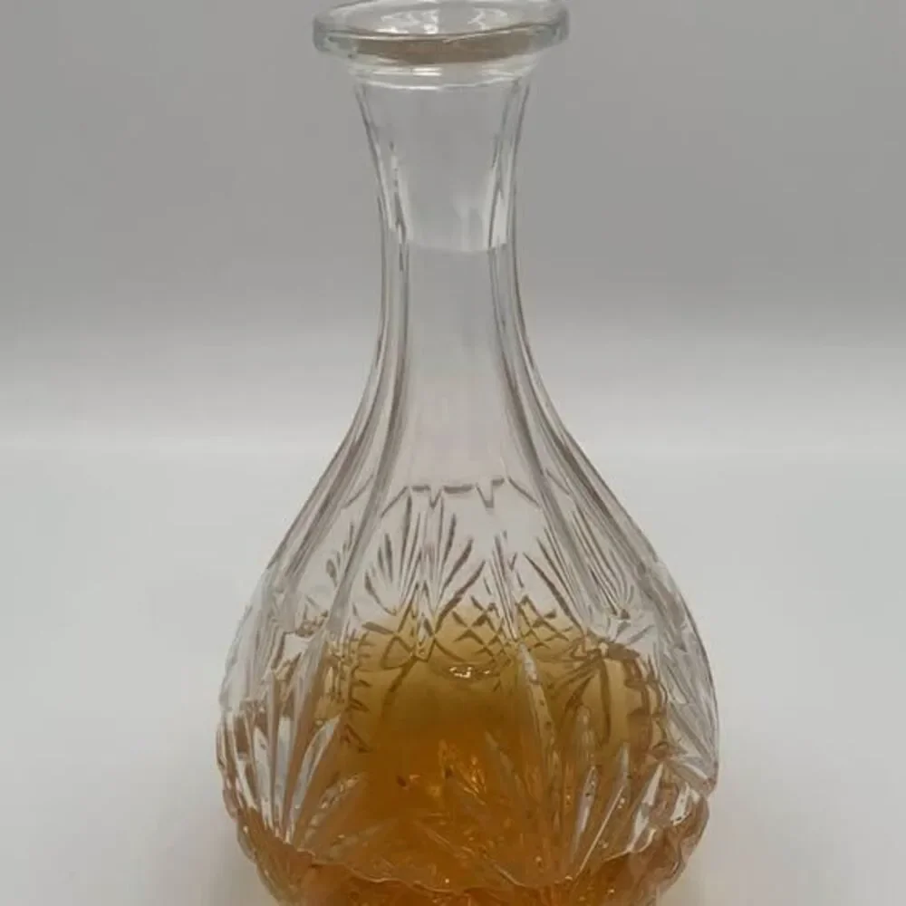 Cut Crystal Whiskey Decanter MCM Style 750ml Godinger Dublin